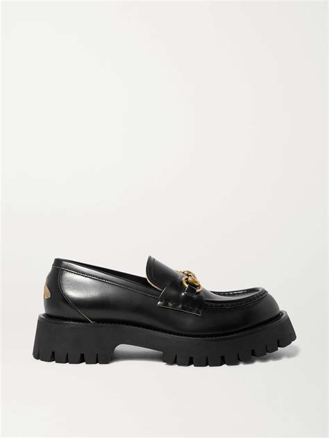 gucci horsebit leather loafer|Gucci Horsebit platform loafer.